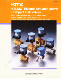 KITZ Compact Electric Ball Valves